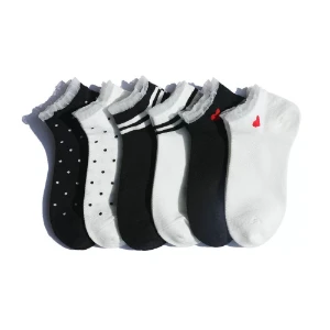 6 شراب حريمي ابيض و اسود